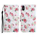 For iPhone 13 mini Painted Pattern Horizontal Flip Leather Case with Holder & Card Slot & Wallet