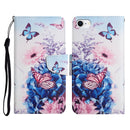 For iPhone 12 Pro Max Painted Pattern Horizontal Flip Leather Case with Holder & Card Slot & Wallet