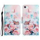 For iPhone 12 Pro Max Painted Pattern Horizontal Flip Leather Case with Holder & Card Slot & Wallet