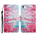 For iPhone 12 Pro Max Painted Pattern Horizontal Flip Leather Case with Holder & Card Slot & Wallet