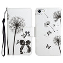 For iPhone 12 Pro Max Painted Pattern Horizontal Flip Leather Case with Holder & Card Slot & Wallet