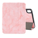 For iPad mini 6 Marble Texture Smart Leather Tablet Case with 3-Folding Holder & Pen Slot