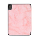 For iPad mini 6 Marble Texture Smart Leather Tablet Case with 3-Folding Holder & Pen Slot