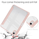 For iPad Mini 7 Acrylic TPU + PU folding case With pen holder