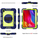For iPad Mini 7 Shockproof Silicone Case with carry strap