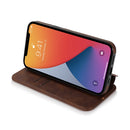 For iPhone 13 Pro Strong Magnetic Closure PU + TPU Leather Case with Card Slots & Holder