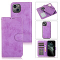 For iPhone 13 mini 2 in 1 Detachable Magnetic TPU + PU Leather Wallet Case