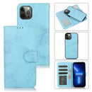 For iPhone 13 2 in 1 Detachable Magnetic TPU + PU Leather Wallet Case