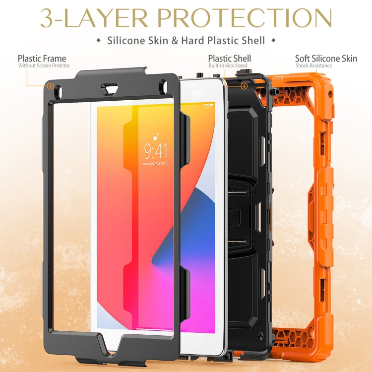 For iPad 6th 5th Gen Air 2 1 9.7 inch Shockproof Tablet Protective Case with Holder & Shoulder Strap