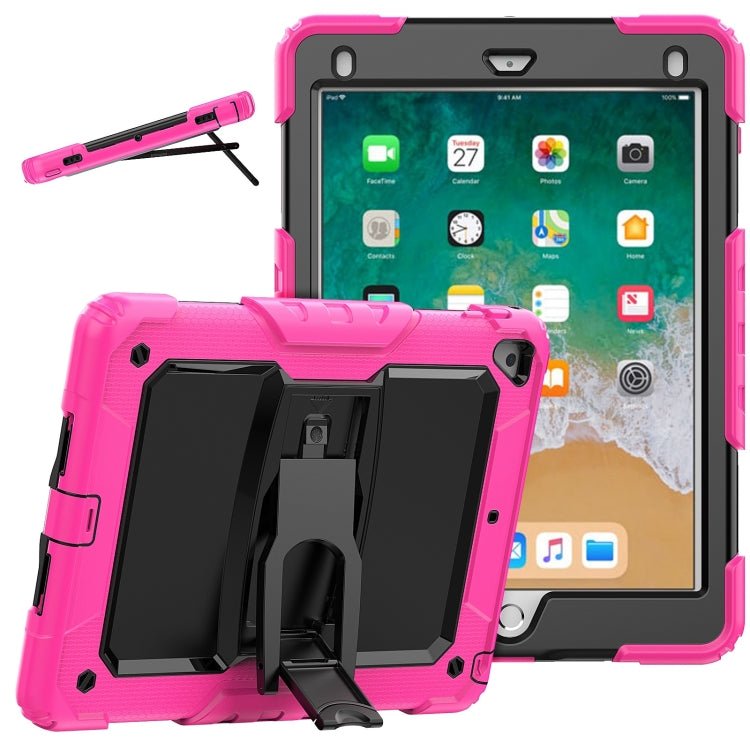 For iPad 6th 5th Gen Air 2 1 9.7 inch Shockproof Tablet Protective Case with Holder & Shoulder Strap