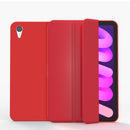 For iPad mini 6 TPU Tablet Leather Case with 3-folding Holder & Sleep / Wake-up Function