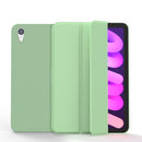 For iPad mini 6 TPU Tablet Leather Case with 3-folding Holder & Sleep / Wake-up Function