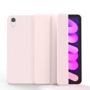 For iPad mini 6 TPU Tablet Leather Case with 3-folding Holder & Sleep / Wake-up Function