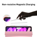 For iPad mini 6 TPU Tablet Leather Case with 3-folding Holder & Sleep / Wake-up Function