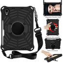 For iPad Mini 6 EVA Tablet Case with Shoulder Strap & Holder & Pen Slot