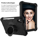 For iPad Mini 6 EVA Tablet Case with Shoulder Strap & Holder & Pen Slot