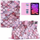 For iPad Mini 6 Tablet Leather Case with Holder & Card Slot & Sleep / Wake-up Function