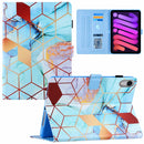 For iPad Mini 6 Tablet Leather Case with Holder & Card Slot & Sleep / Wake-up Function