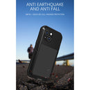 For iPhone 13 Metal Shockproof Waterproof Dustproof Protective Phone Case