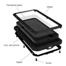 For iPhone 13 Metal Shockproof Waterproof Dustproof Protective Phone Case