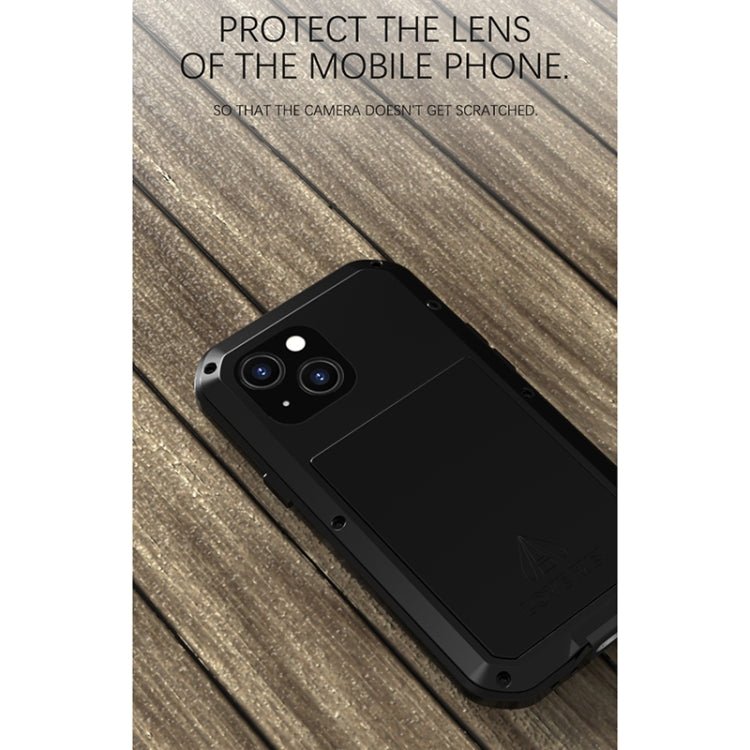 For iPhone 13 mini Metal Shockproof Waterproof Dust proof Protective Phone Case