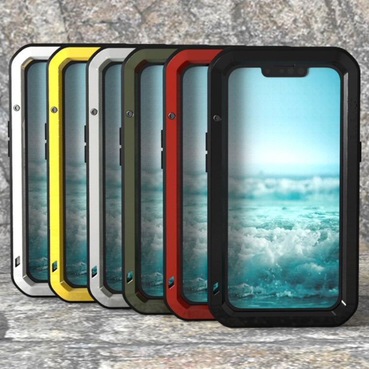 For iPhone 13 mini Metal Shockproof Waterproof Dust proof Protective Phone Case