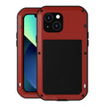 For iPhone 13 mini Metal Shockproof Waterproof Dust proof Protective Phone Case