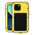 For iPhone 13 mini Metal Shockproof Waterproof Dust proof Protective Phone Case