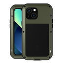 For iPhone 13 Metal Shockproof Waterproof Dustproof Protective Phone Case