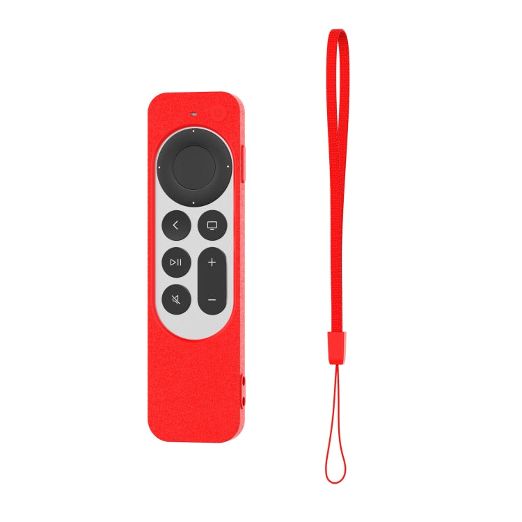 Silicone Protective Case Cover For Apple TV 4K 4th Siri Remote Controller, 4K 4th(Red), 4K 4th(Black), 4K 4th(Light Pink), 4K 4th(Blue)