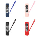 Silicone Protective Case Cover For Apple TV 4K 4th Siri Remote Controller, 4K 4th(Red), 4K 4th(Black), 4K 4th(Light Pink), 4K 4th(Blue)