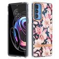 For Motorola Edge 20 Pro Flowers and Plants Series IMD TPU Phone Case