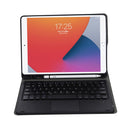 For iPad 9.7 5th 6th Gen / Pro 9.7 inch / Air 2 Bluetooth Keyboard Leather Case with Touch Control
