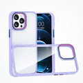 For iPhone 13 Colourful Metal Lens Ring Phone Case