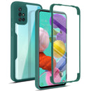 360 Degrees Full Coverage Shockproof Phone Case For Samsung Galaxy A52 5G / 4G