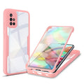 Acrylic + TPU 360 Degrees Full Coverage Shockproof Phone Case For Samsung Galaxy A71 4G