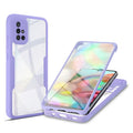 Acrylic + TPU 360 Degrees Full Coverage Shockproof Phone Case For Samsung Galaxy A71 4G