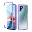 360 Degrees Full Coverage Shockproof Phone Case For Samsung Galaxy A52 5G / 4G