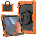 iPad 9th 8th 7th Gen 10.2 inch Silicone + PC Tablet Case with stand handle