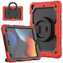 iPad 9th 8th 7th Gen 10.2 inch Silicone + PC Tablet Case with stand handle