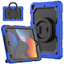 iPad 9th 8th 7th Gen 10.2 inch Silicone + PC Tablet Case with stand handle