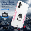 Pioneer Armor Heavy Duty PC + TPU Holder Phone Case For Samsung Galaxy A52 5G / 4G