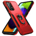Pioneer Armor Heavy Duty PC + TPU Holder Phone Case For Samsung Galaxy A52 5G / 4G