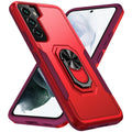 Heavy Duty PC + TPU Holder Phone Case For Samsung Galaxy S22+ 5G