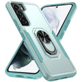 Heavy Duty PC + TPU Holder Phone Case For Samsung Galaxy S22+ 5G