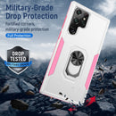 Pioneer Armor Heavy Duty PC + TPU Holder Phone Case, For Samsung Galaxy S22 Ultra 5G