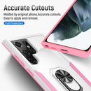 Pioneer Armor Heavy Duty PC + TPU Holder Phone Case, For Samsung Galaxy S22 Ultra 5G