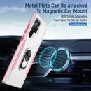 Pioneer Armor Heavy Duty PC + TPU Holder Phone Case, For Samsung Galaxy S22 Ultra 5G