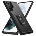 Pioneer Armor Heavy Duty PC + TPU Holder Phone Case, For Samsung Galaxy S22 Ultra 5G
