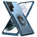 Pioneer Armor Heavy Duty PC + TPU Holder Phone Case, For Samsung Galaxy S22 Ultra 5G